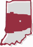 Indiana service areas - Central Indiana